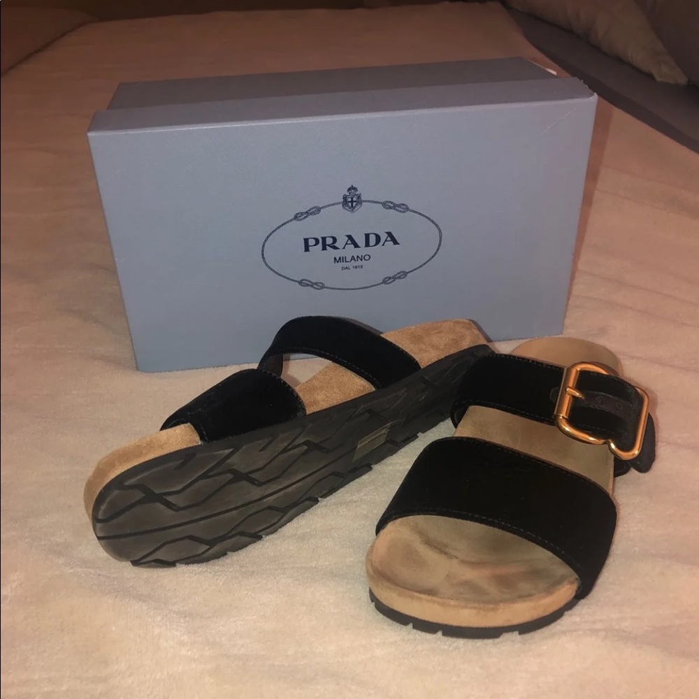 Prada sandals/slides